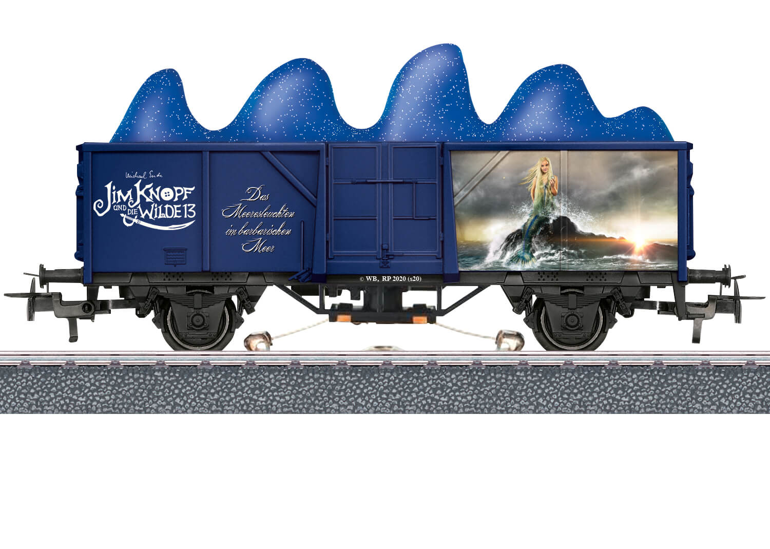 Märklin 44819 Start up Offener Güterwagen Meeresleuchten