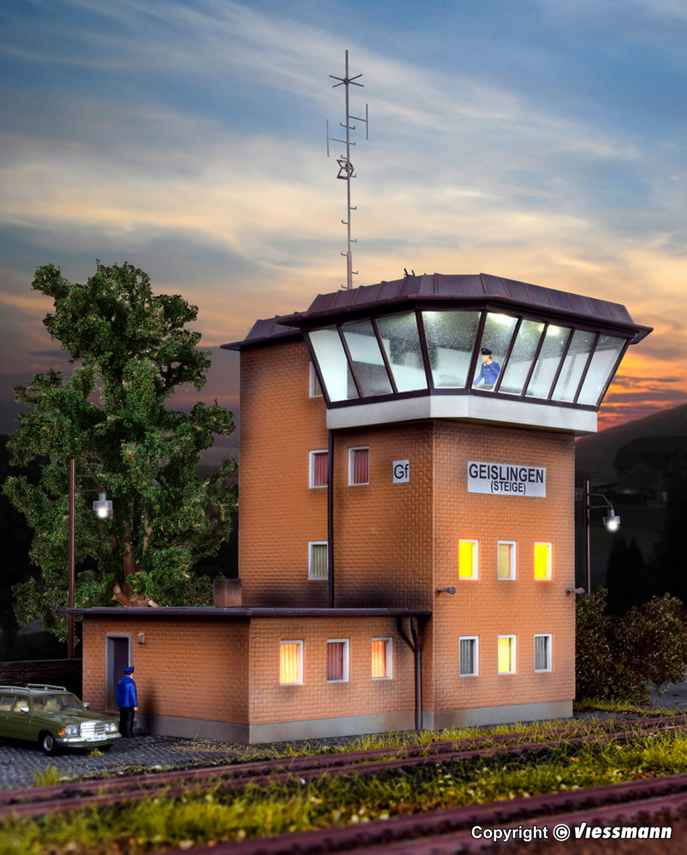 kibri H0 39317 Stellwerk Geislingen