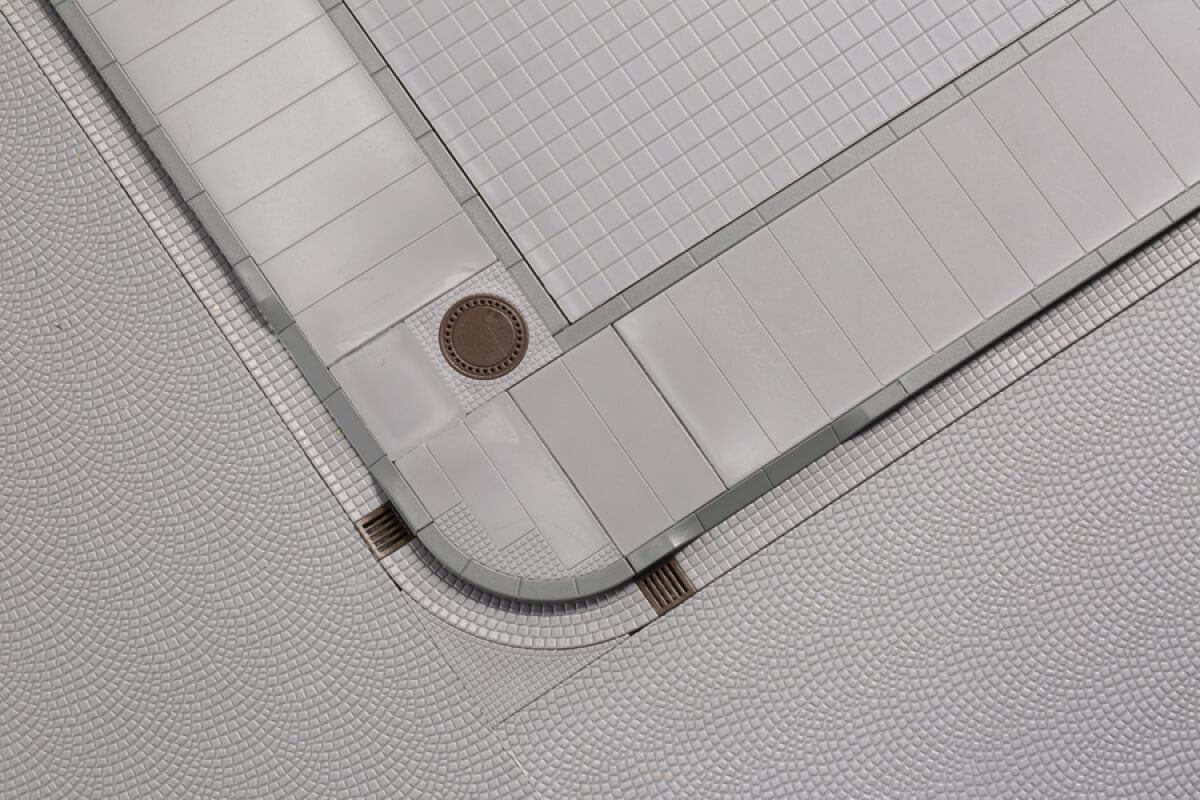 Auhagen 42657 H0 TT Gehwegplatten mit Zubehör