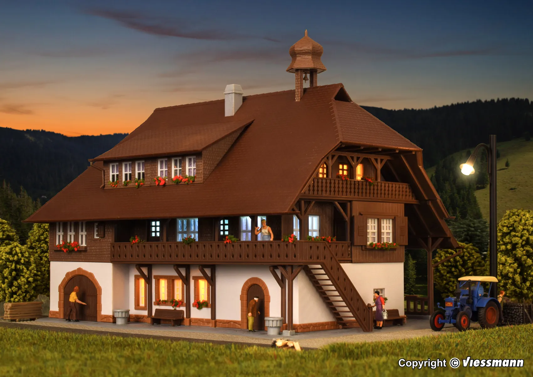 kibri 38074 Bauernhaus Schwarzwald