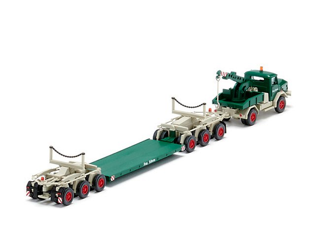 Wiking 049303 Faun Tiefladehängerzug Aug. Alborn