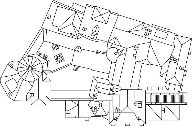 H0 Faller 130820 Schloss Bran