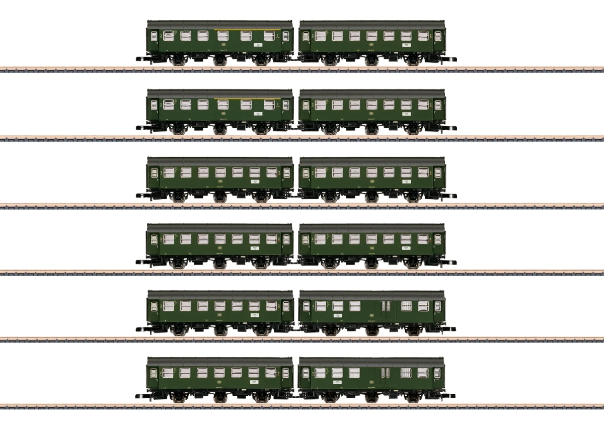 Märklin 87061 Set mit 6 Umbauwagen-Paaren DB
