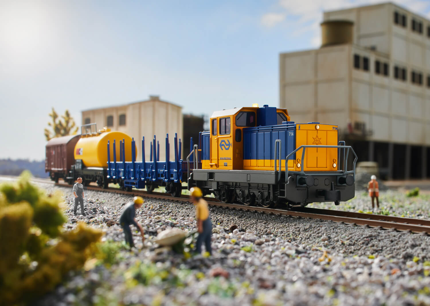 Märklin 29023 H0 Digital-Startpackung Niederländischer Güterzug