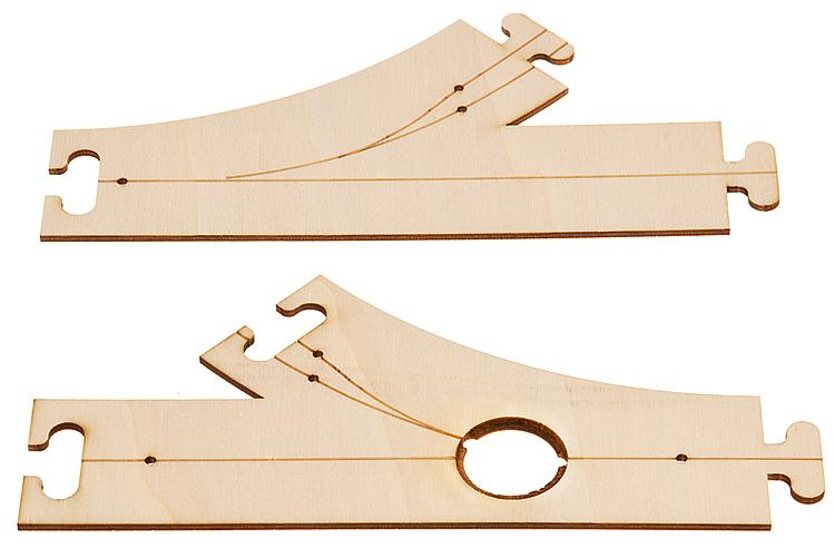 Faller 161940 Car System Laser-Street Abzweigung und Einmündung 45°