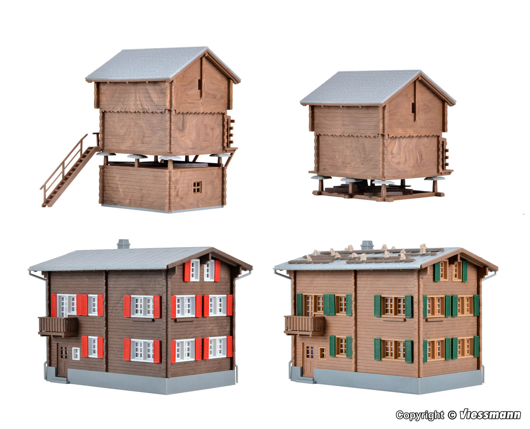 kibri H0 39495 Set Walserdorf